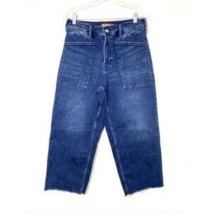 Lucky Brand Deep Blue Wide Leg Jeans
